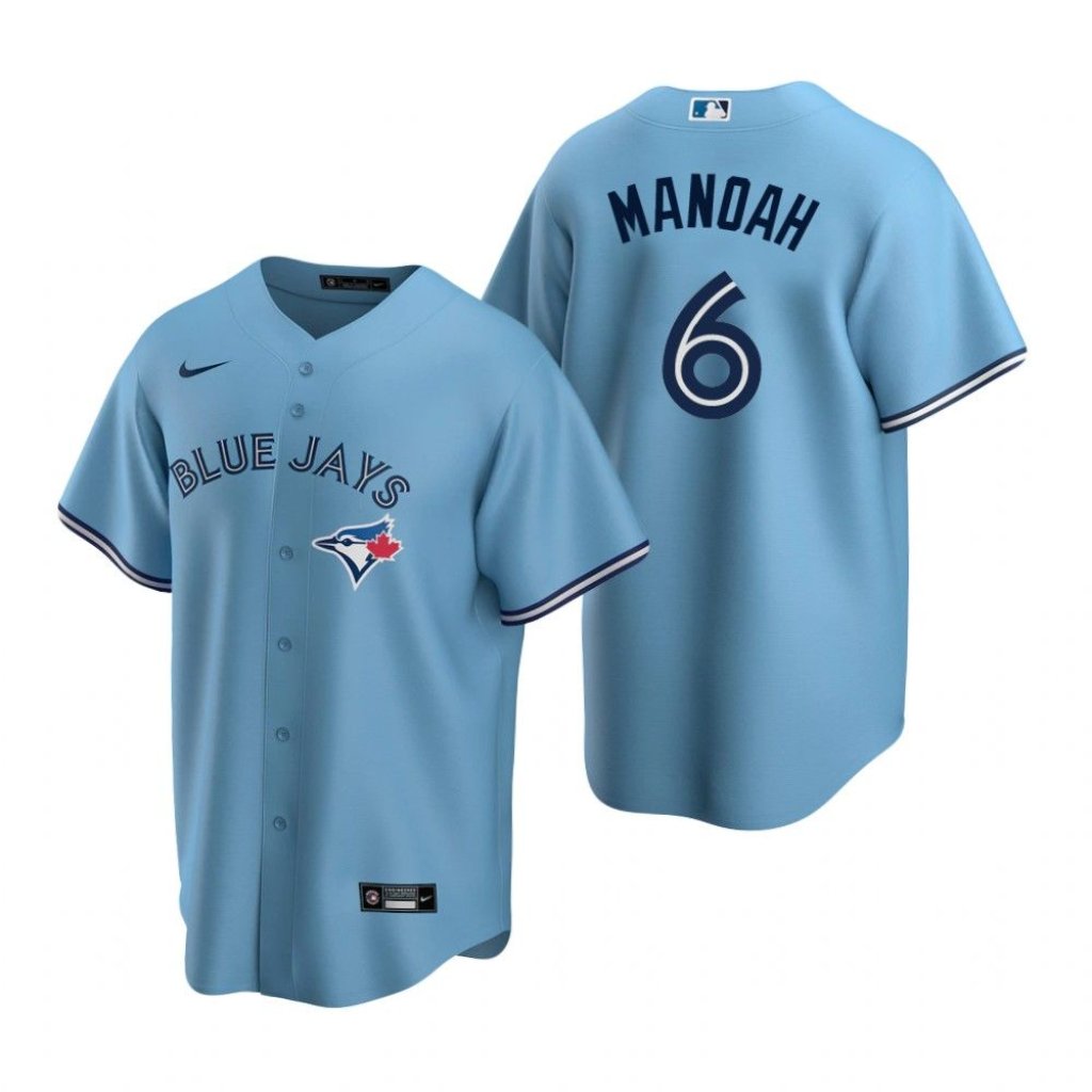 Toronto Blue Jays Alek Manoah Blue Jersey